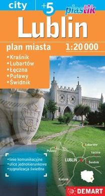 Plan miasta Lublin 1:20 000
