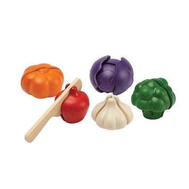 Plan Toys, zestaw warzyw w 5 kolorach