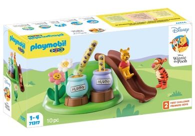 Playmobil, 1.2.3. & Disney: Pszczeli ogród Kubusia Puchatka i Tygrysa, 71317