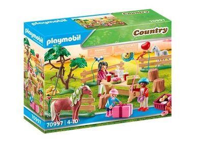 Playmobil, Country, Urodziny w stadninie kucyków, 70997