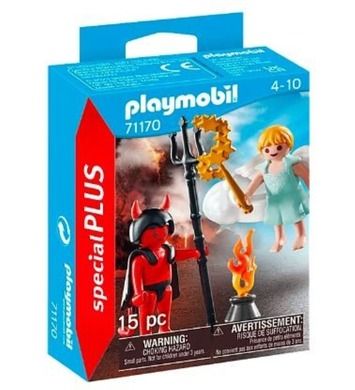 Playmobil, Special Plus, Aniołek i diabełek, 71170