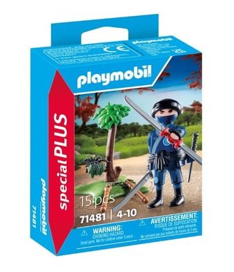 Playmobil, Special Plus, Ninja z uzbrojeniem, 71481