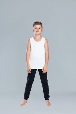 Podkoszulek chłopięcy, biały, Tytus, Italian Fashion