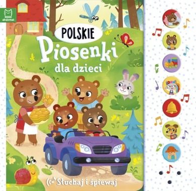 Polskie piosenki dla dzieci. Słuchaj i śpiewaj