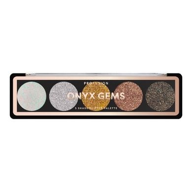 Profusion, Onyx Gems Eyeshadow Palette, paleta 5 cieni do powiek