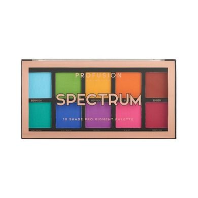 Profusion, Spectrum Eyeshadow Palette, paleta 10 cieni do powiek