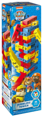 Psi Patrol, Jumbling Tower, drewniana wieża, gra zręcznościowa