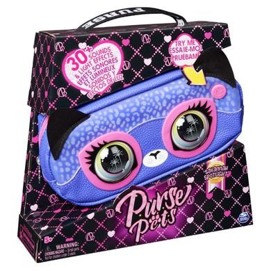 Purse Pets, interaktywna saszetka, Gepard