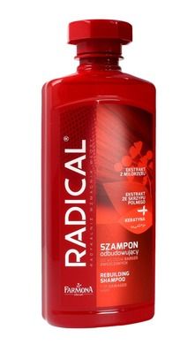 Radical, szampon do włosów bardzo zniszczonych, 400 ml