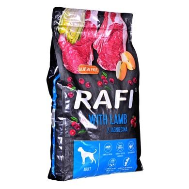 Rafi, karma sucha dla psa z jagnięciną, 10 kg