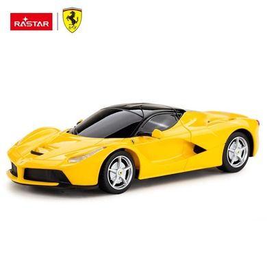 Rastar, Ferrari LeFerrari, pojazd zdalnie sterowany, żółty, 1:24