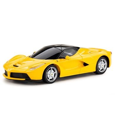 Rastar, Ferrari, pojazd zdalnie sterowany, żółty, 1:24