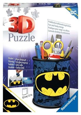 Ravensburger, Batman, przybornik, puzzle 3D, 54 elementy