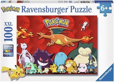Ravensburger, Pokemon, puzzle XXL, 100 elementów