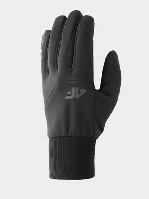 Rękawiczki, unisex, czarne, 4F