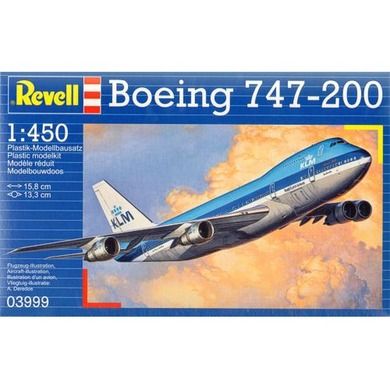 Revell, Boeing 747-200, model do sklejania, 1:450