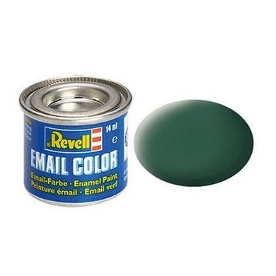 Revell, Email Color 39 Dark Green Mat, farba