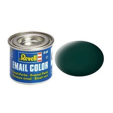 Revell, Email Color 40 Black-Green Mat, farba