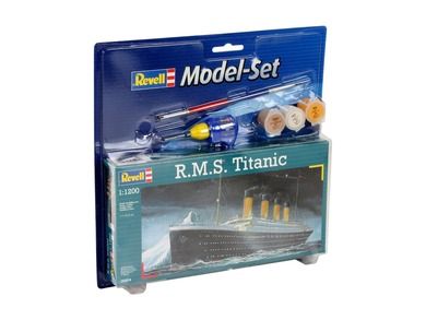 Revell, RMS Titanic, zestaw modelarski z akcesoriami