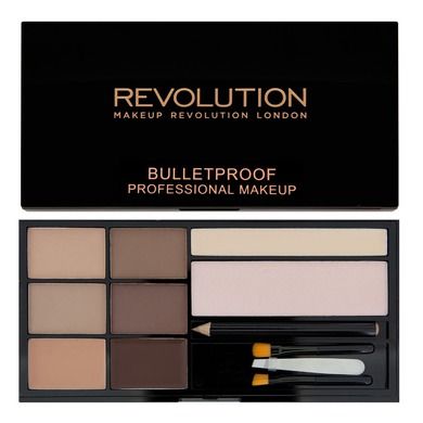 Makeup Revolution, Ultra Brow, zestaw do stylizacji, brwi Fair to Medium, 1 op.
