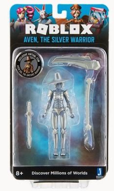 Roblox, Aven, The Silver Warrior, figurka z akcesoriami