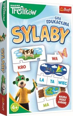 Rodzina Treflików, Sylaby, gra edukacyjna
