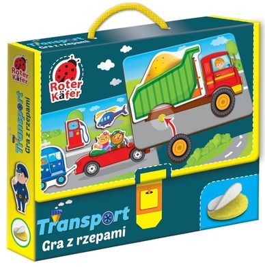 Roter Kafer, Transport. Gra z rzepami, edukacyjna gra dla najmłodszych