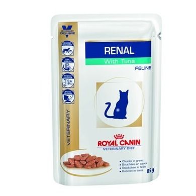 Royal Canin, Veterinary Diet, Renal, tuna, saszetka dla kota, 90g