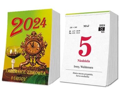 Sapt, kalendarz zdzierak 2024