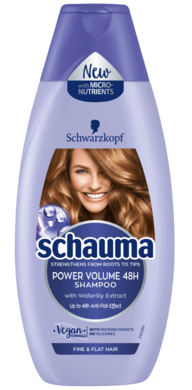 Schauma, Power Volume 48H, szampon do włosów, 400 ml