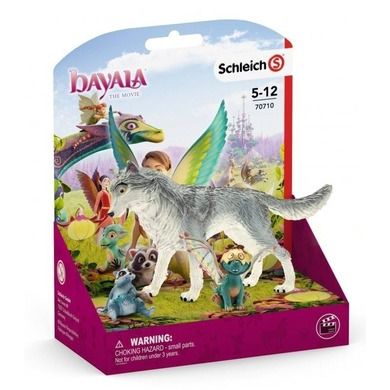 Schleich, Bayala, Wilk Lykos, Szop Nugur I Smok Piuh, Figurki - Smyk.com