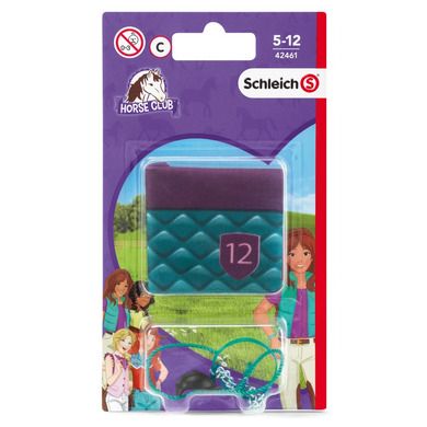 Schleich, Horse Club, Lisa i Storm, koc i kantary, akcesoria, 42461