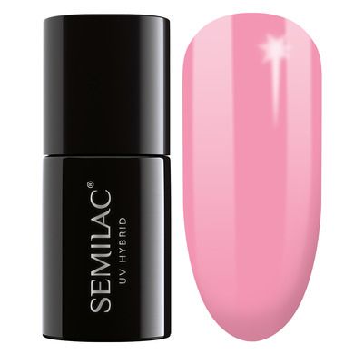 Semilac, lakier hybrydowy 060 bubblegum pink