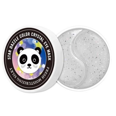 SersanLove, Star, kolagenowe płatki pod oczy z kwasem hialuronowym i naturalnymi ekstraktami, Colorful Panda, 60 szt.