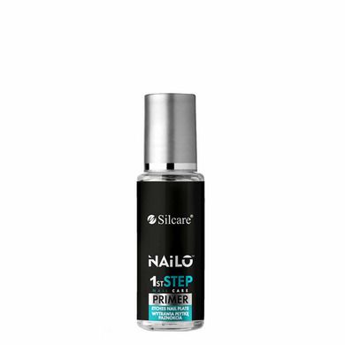 Silcare, Nailo 1st Step Nail Care Primer, płyn wytrawiający naturalną płytkę paznokcia, 9 ml