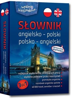Słownik angielsko-polski, polsko-angielski 3w1 (wydanie kieszonkowe)