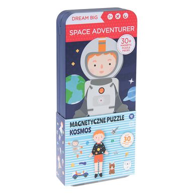 Smiki, Astronauta, puzzle magnetyczne, 30 elementów