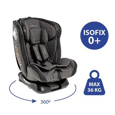 Smiki, Idea, fotelik samochodowy, 0-36 kg, grafitowy