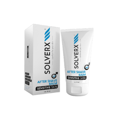 Solverx, Sensitive Skin, After Shave For Men, balsam po goleniu, 50 ml