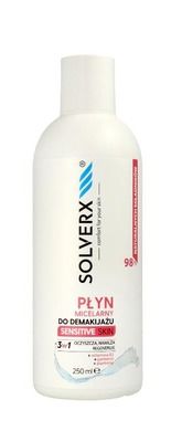 Solverx, Sensitive Skin, płyn micelarny do demakijażu, 3w1, 400 ml
