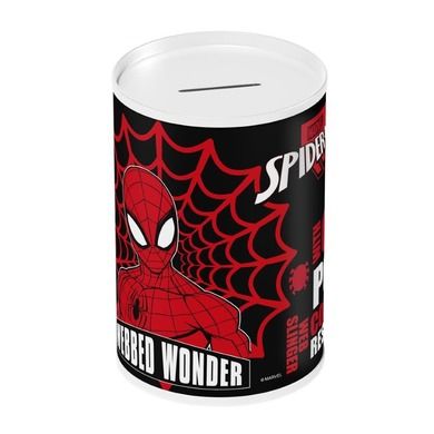 Spider-Man, metalowa skarbonka, 10-15 cm