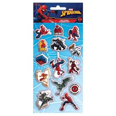 Spider-Man, naklejki wypukłe