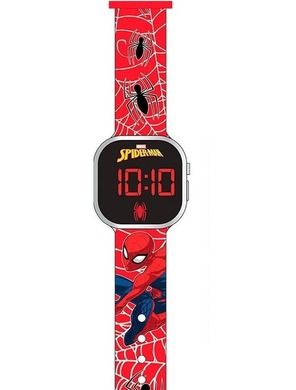 Spider-Man, zegarek cyfrowy, LED