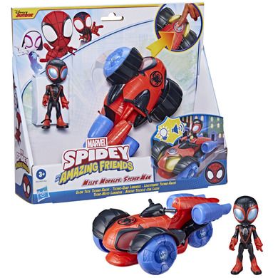 Spidey i Super-kumple, Techno Racer, pojazd ze światłami