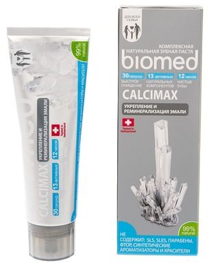 Splat, Biomed, pasta do zębów, Calcimax, 100 g
