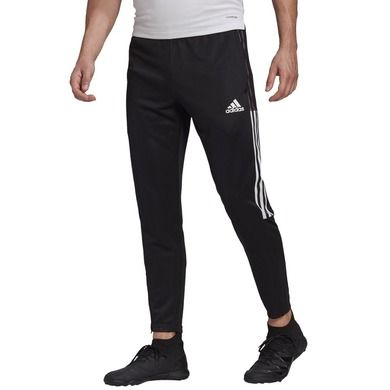 Spodnie dresowe męskie, czarne, Adidas TIRO 21 Training Pant Slim