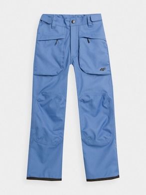 Spodnie narciarskie chłopięce, niebieskie, 4F