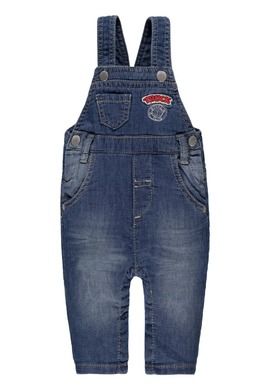 Spodnie ogrodniczki chłopięce, denim, Truck, Kanz
