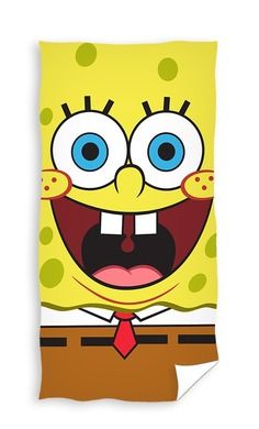 Sponge Bob, ręcznik kąpielowy, 70-140 cm