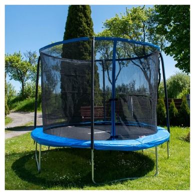 SportsPower, trampolina ogrodowa z siatką zabezpieczającą, 366 cm